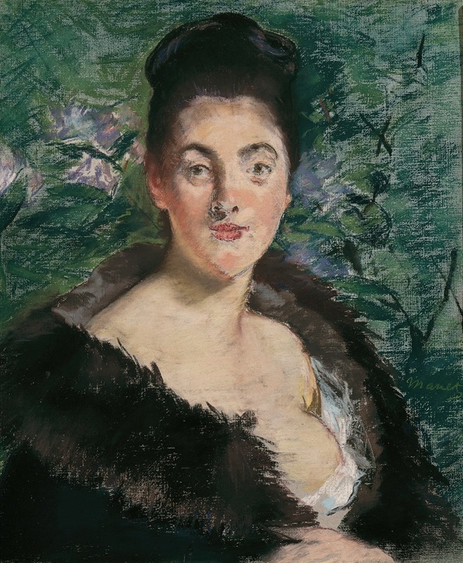Édouard Manet - Lady in fur
