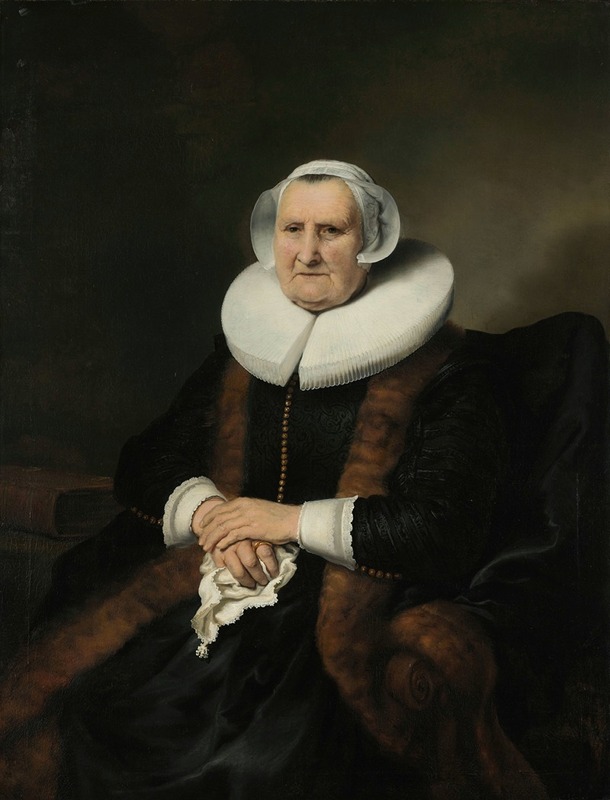 Ferdinand Bol - Portrait of an Old Lady, Possibly Elisabeth Bas