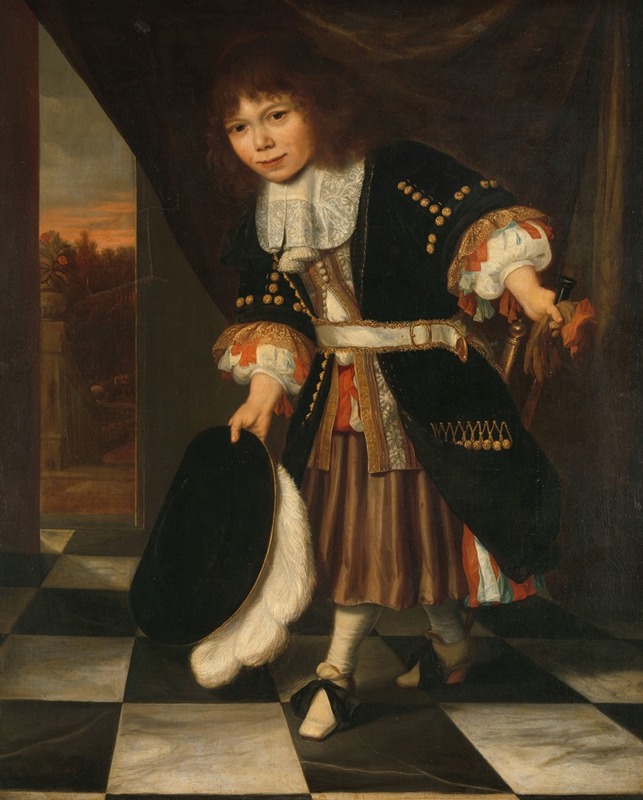 François Verwilt - Portrait of a Boy, called The Young Son of Admiral van Nes