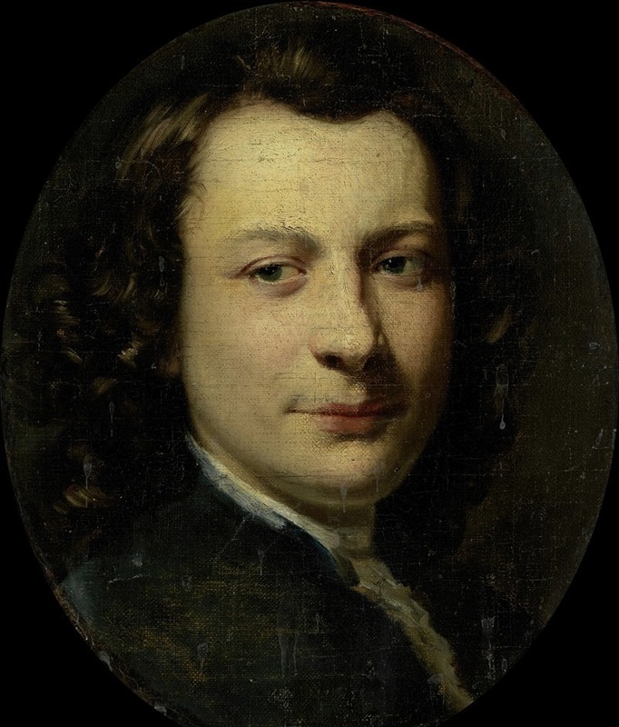 Frans van der Mijn - Portrait of George van der Myn, Painter