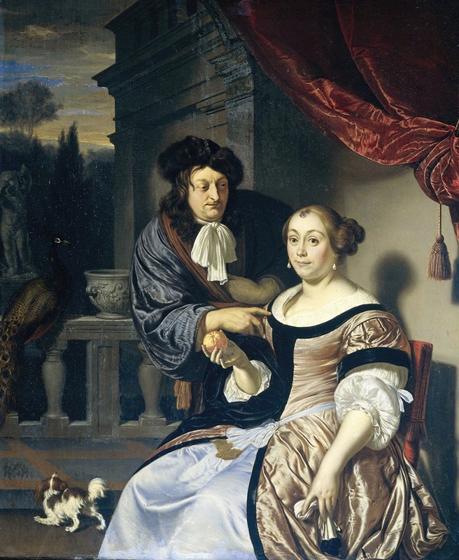 Frans van Mieris the Elder - A Man and a Woman