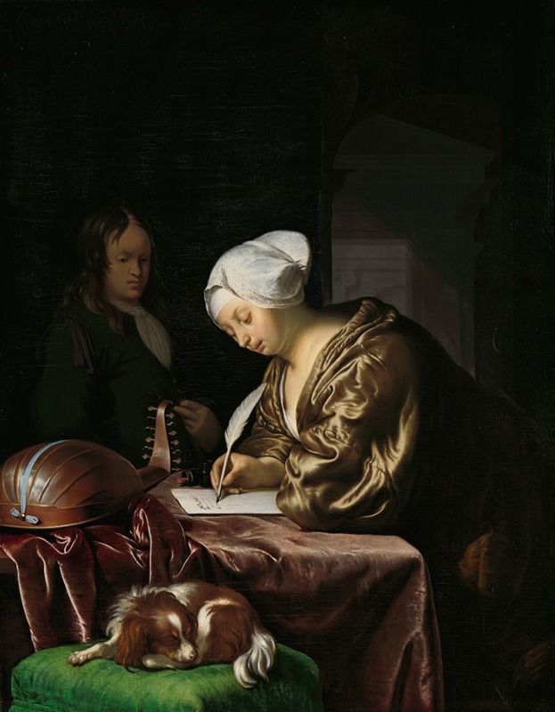 Frans van Mieris the Elder - The Letter Writer