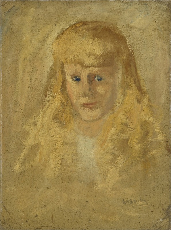 George Hendrik Breitner - Marie Anne Henriette Breitner (geb.1882-06-14), the Painter’s Half-sister