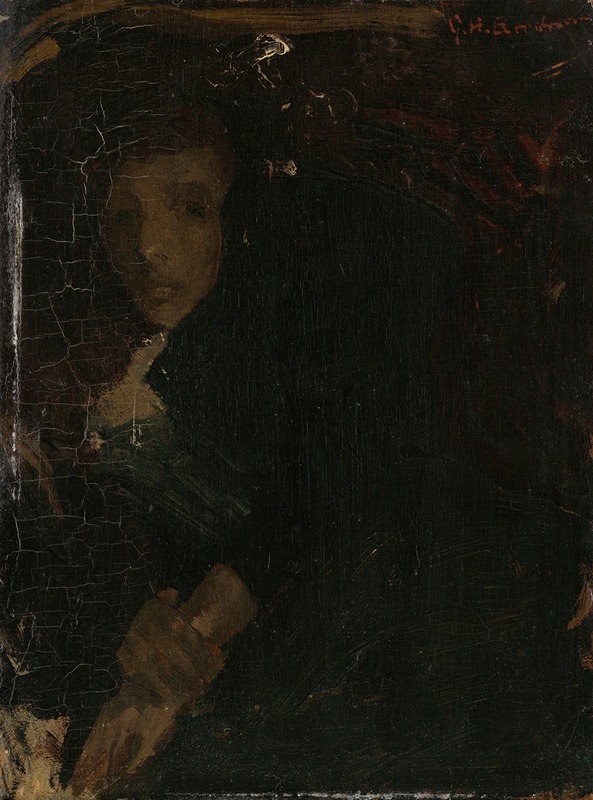 George Hendrik Breitner - MCJ (Marie) Jordan (1866-1948), The Artist’s Wife