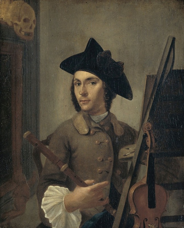 Gerrit Backhuijzen - Self-Portrait