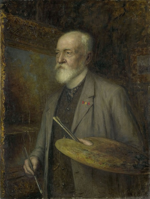 Gijsbertus Derksen - Johannes Gijsbert Vogel (1828-1915), Painter