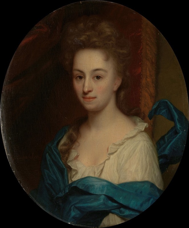 Godfried Schalcken - Portrait of Josina Clara van Citters (1671-1753), daughter of Josina Parduyn