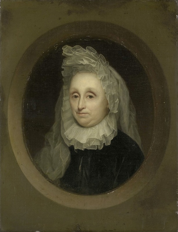 Godfried Schalcken - Portrait of Josnia Parduyn (1642-1718), second wife of Aernout van Citters