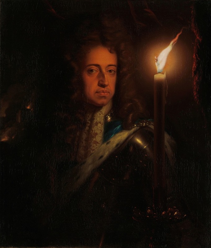 Godfried Schalcken - Portrait of William III (1650-1702), Prince of Orange, Stadholder and from 1689 on, King of England