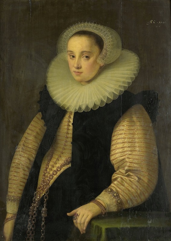 Gortzius Geldorp - Hortensia del Prado (d 1627), Wife of Jean Fourmenois
