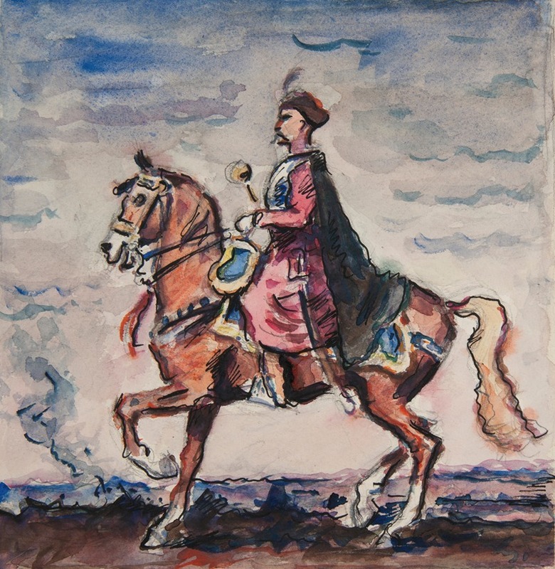 Ivan Ivanec - hetman na koniu (Bohdan Zenobi Chmielnicki 1595 – 1657 )
