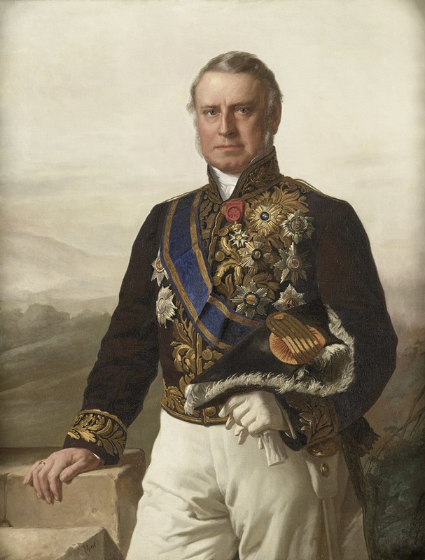 Jacob Spoel - Charles Ferdinand Pahud (1803-73). Gouverneur-generaal (1855-61)