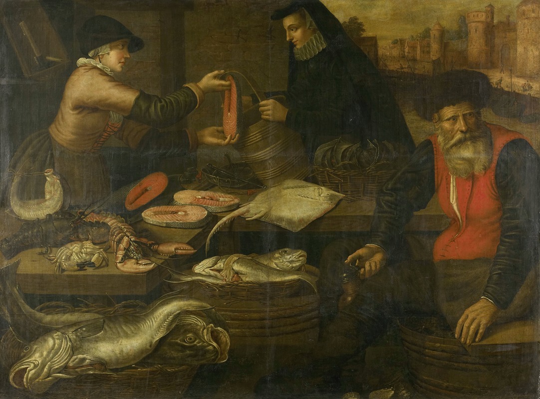 Jacob van Nieulandt - Fishmongers