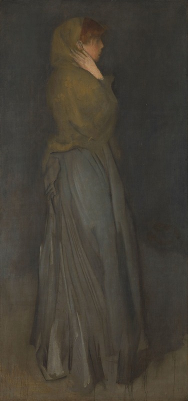 James Abbott McNeill Whistler - Arrangement in Yellow and Gray; Effie Deans