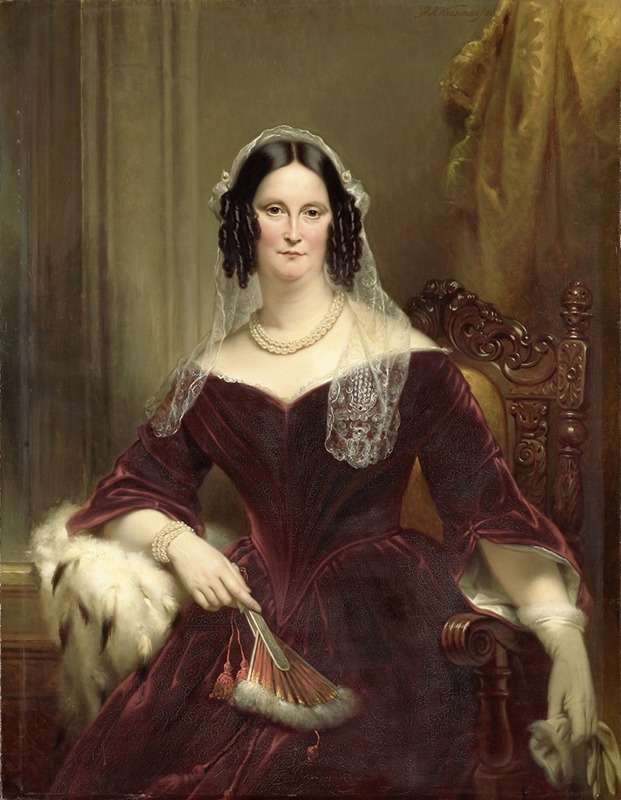 Jan Adam Kruseman - Dieuwke Fontein (1800-79), Second Wife (Married 1834) of Adriaan van der Hoop