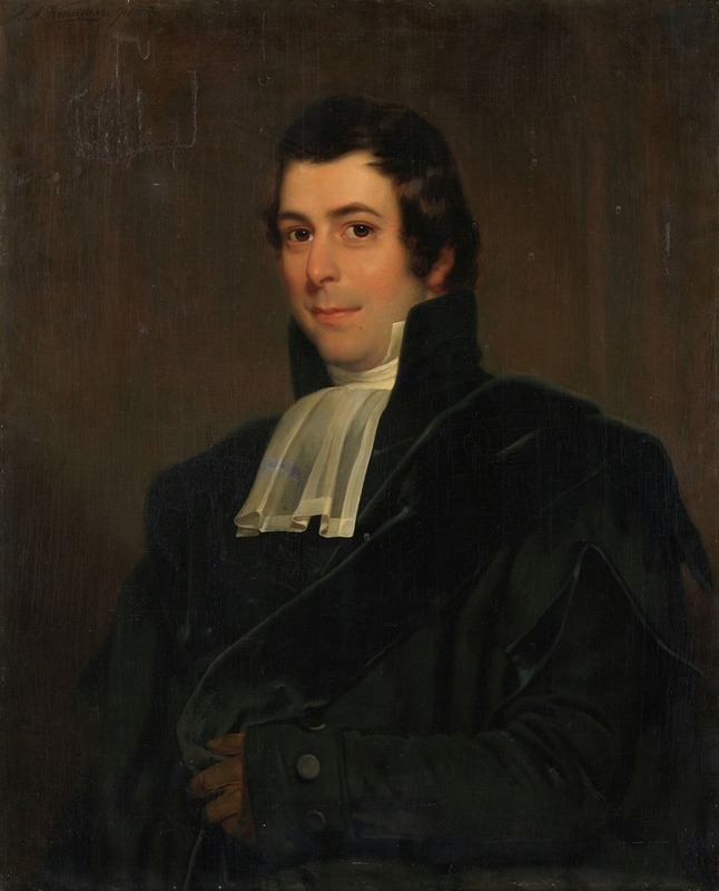 Jan Adam Kruseman - Gijsbertus Johannes Rooyens (1785-1846), Professor of Theology and Church History at the University of Amsterdam