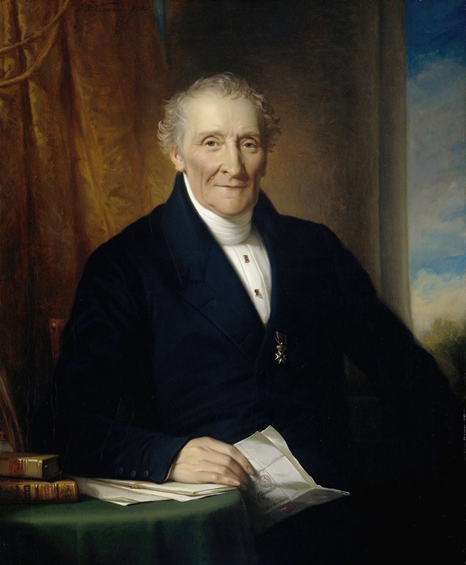 Jan Adam Kruseman - Rodolphe le Chevalier (1777-1865), Amsterdam Merchant and one of three Founders of the Holland Railroad Company