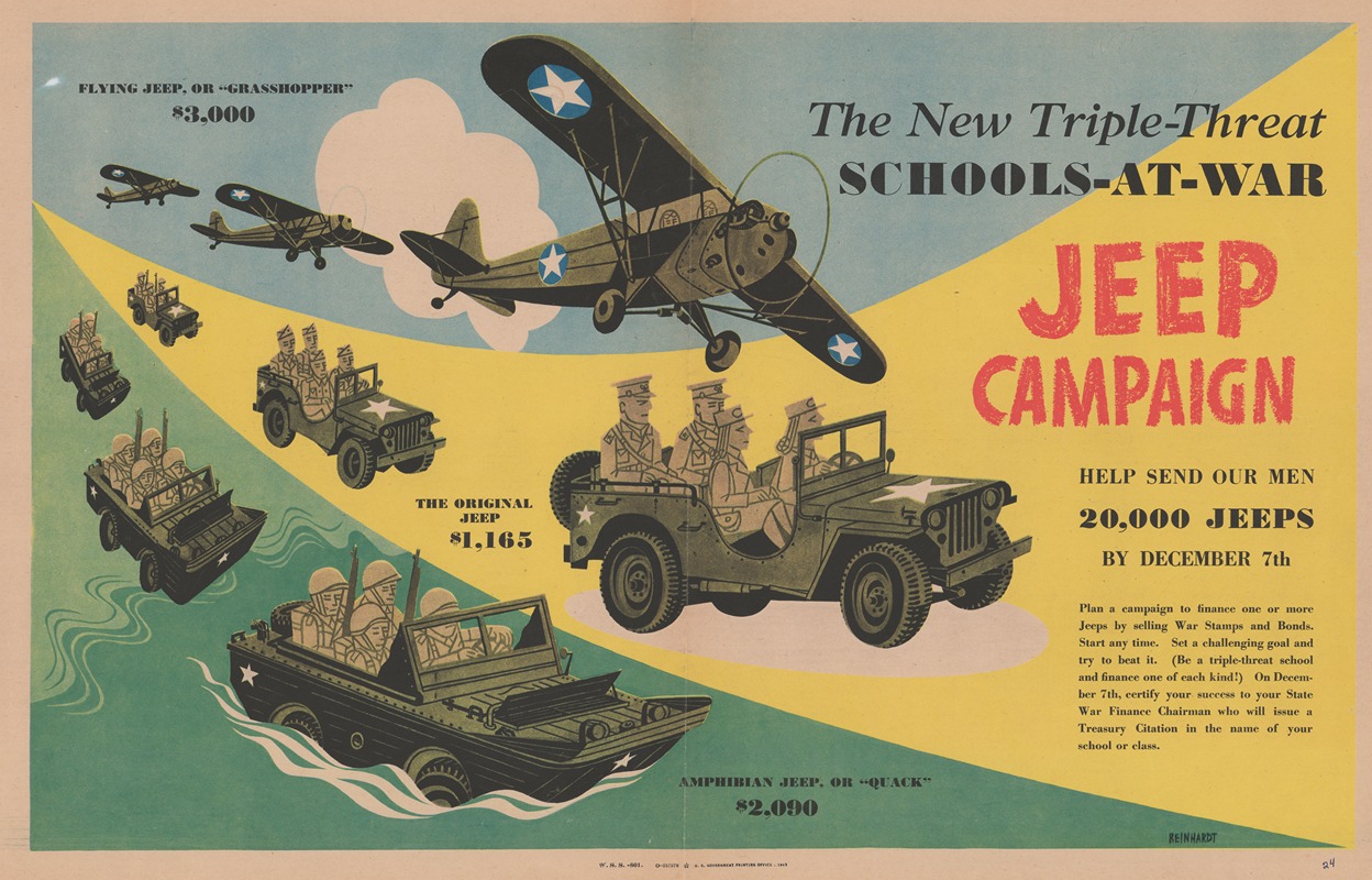 Anonymous - The new triple-threat schools-at-war Jeep campaign