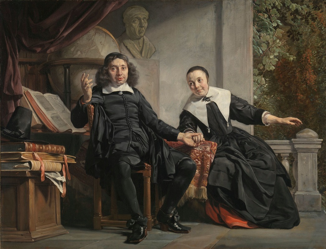 Jan de Bray - Abraham Casteleyn and his Wife, Margarieta van Bancken