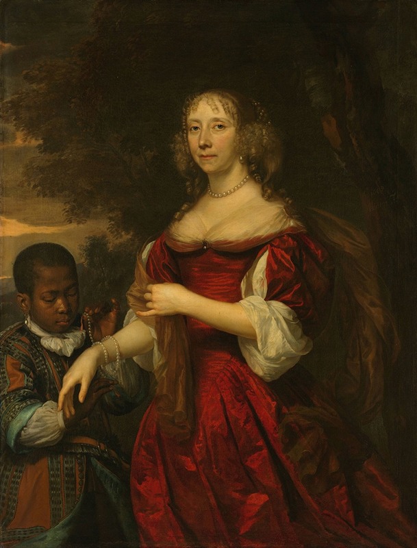 Jan Mijtens - Margaretha van Raephorst (d 1690). Wife of Cornelis Tromp