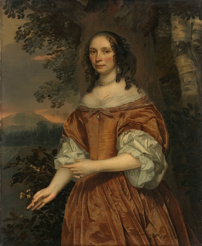 Jan Mijtens - Maria de Witte Françoisdr (b 1616). Wife of Johan van Beaumont
