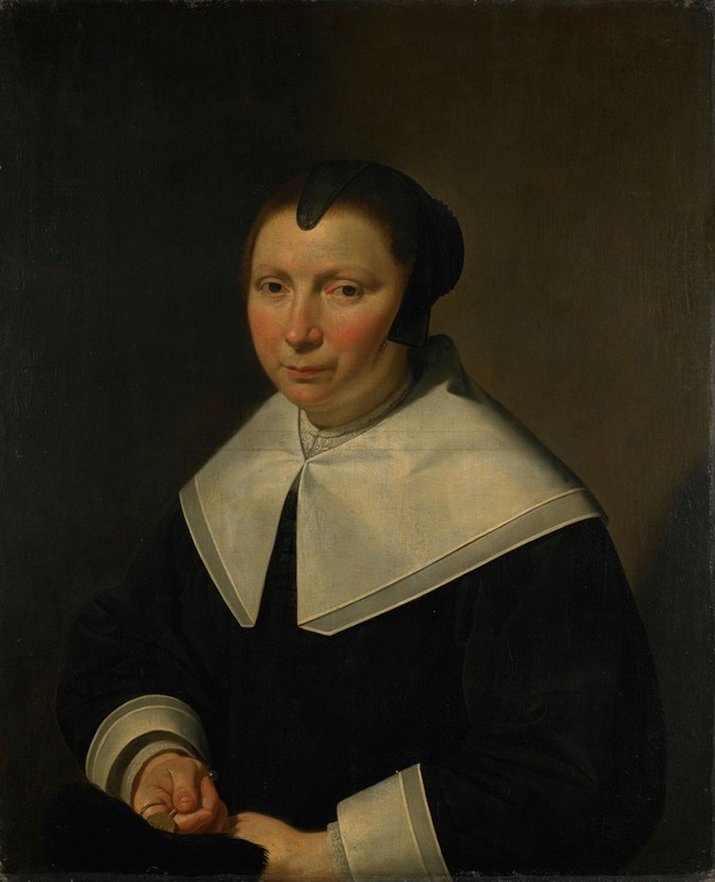 Jan Van Bijlert - Portrait of a Woman