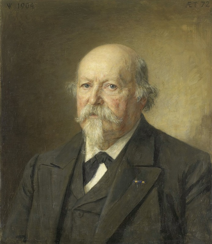 Jan Veth - Johan Philip van der Kellen (1831-1906). Directeur van het Rijksprentenkabinet (1876-96)