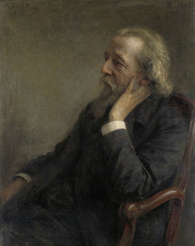 Jan Veth - Portret van Ds Petrus Hermannus Hugenholtz (1834-1911), oprichter van de Vrije Gemeente