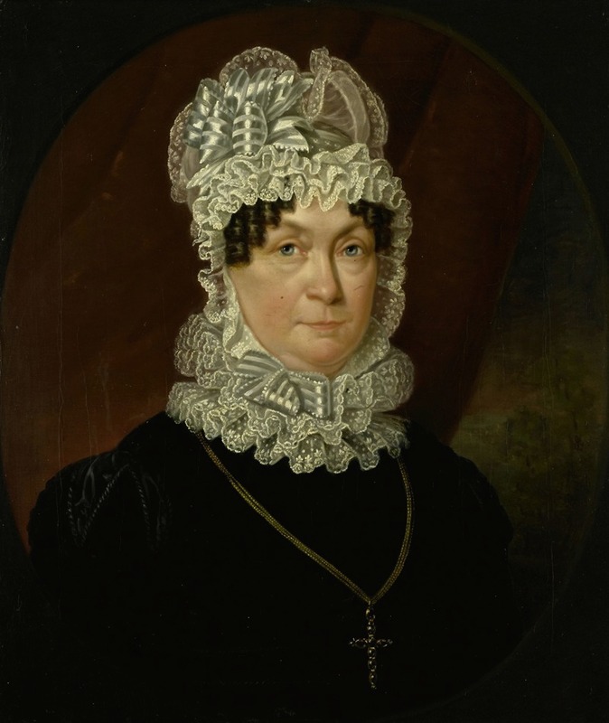 Jan Willem May - Portrait of Ann Brander (died 1837), Wife of Job Seaburne May