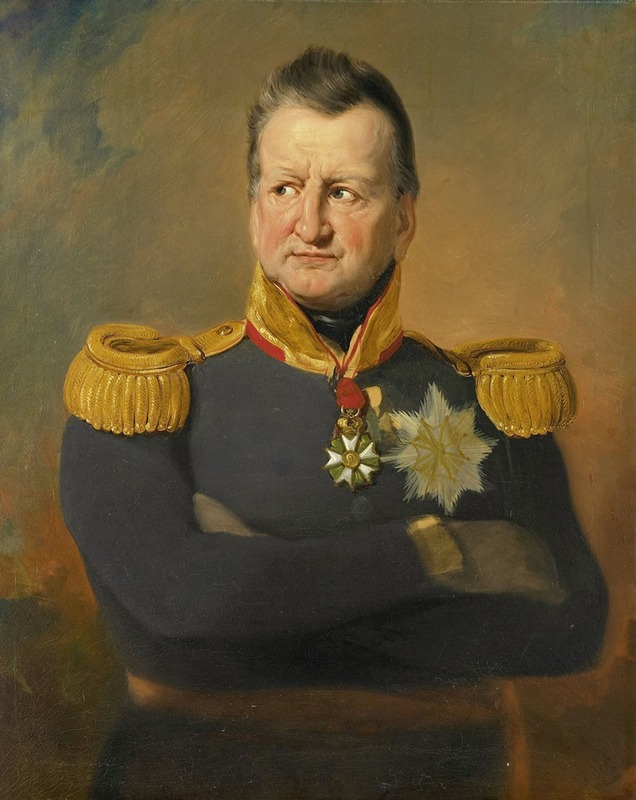 Jan Willem Pieneman - Portrait of Baron David Hendrik Chassé, Lieutenant-General