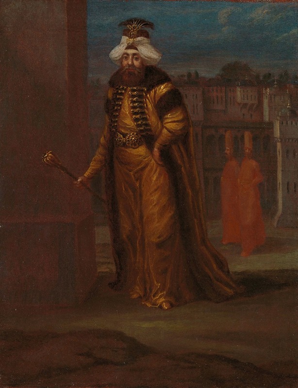 Jean Baptiste Vanmour - Sultan Mahmud I