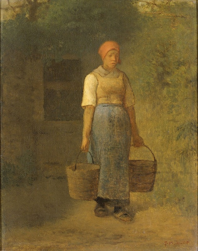 Jean-François Millet - Girl carrying Water