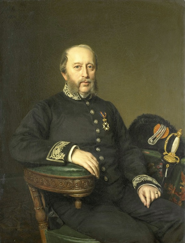 Johan Heinrich Neuman - Gerard Johan Verloren van Themaat (1809-90). Lid van de Gedeputeerde Staten van Utrecht