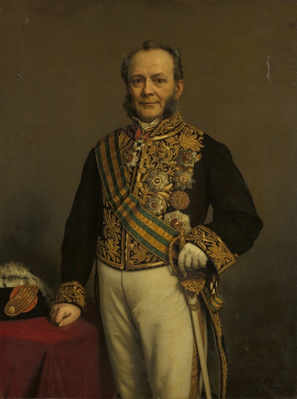 Johan Heinrich Neuman - Pieter Mijer (1812-81). Gouverneur-generaal (1866-71)