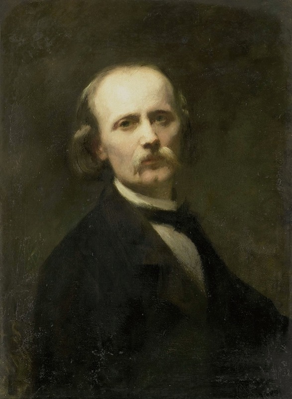 Johann Georg Schwartze - Self-Portrait