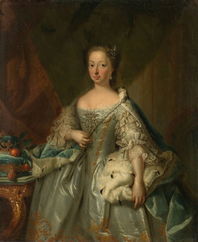 Johann Valentin Tischbein - Portrait of Anne of Hanover, Princess Royal and Princess of Orange, Consort of Prince William IV