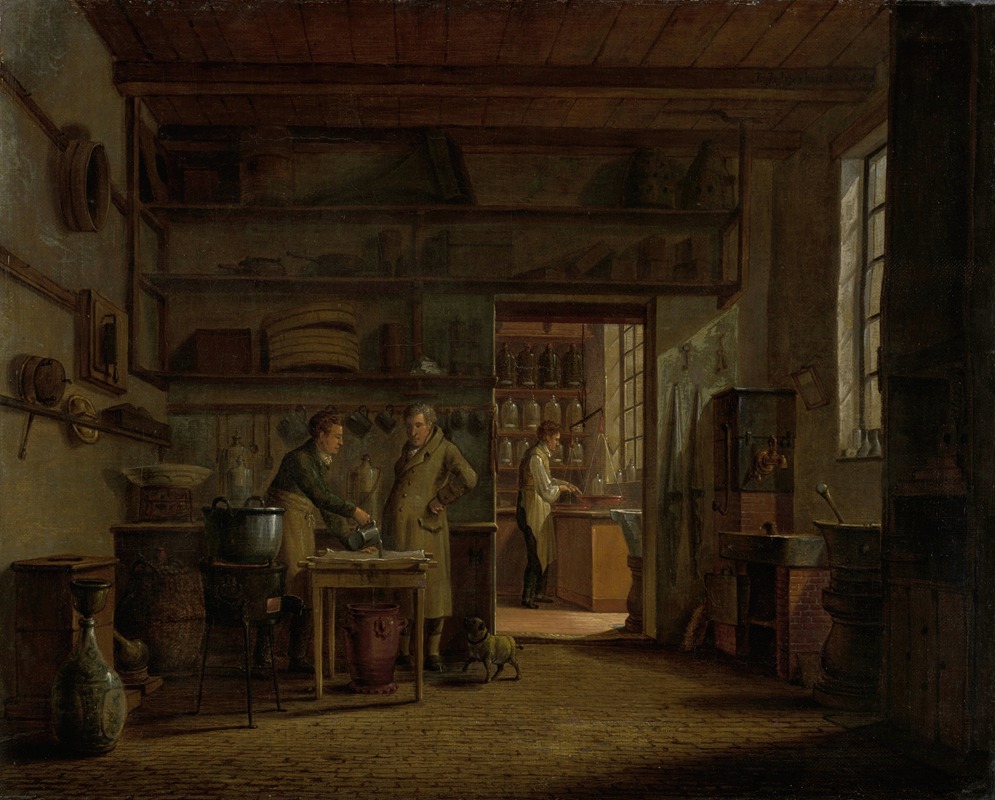 Johannes Jelgerhuis - The Distillery of Apothecary A. d’Ailly