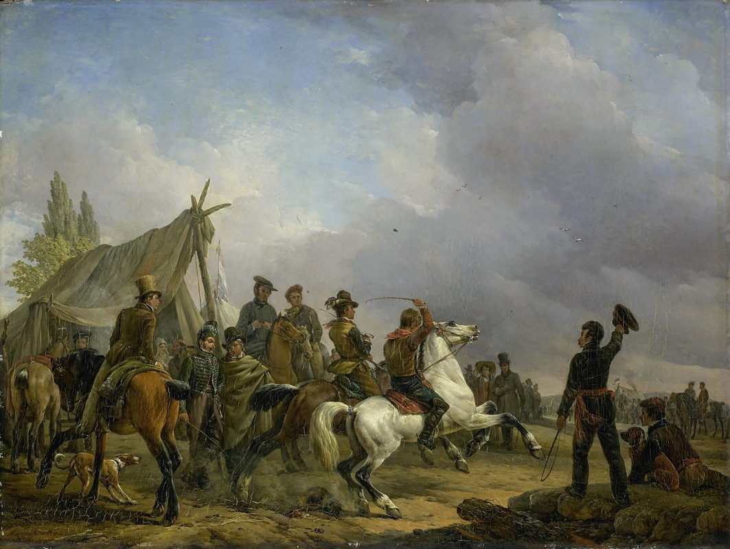 Joseph Moerenhout - The Horse Race