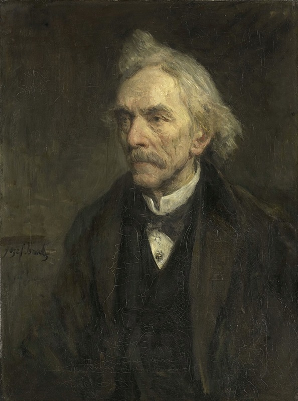 Jozef Israëls - Louis Jacques Veltman (1817-1907). Actor