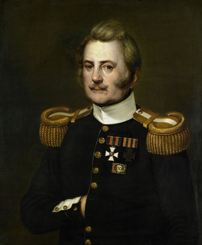 Jurjen De Jong - J. D. B. Wilkens, Lieutenant Colonel in the Infantry
