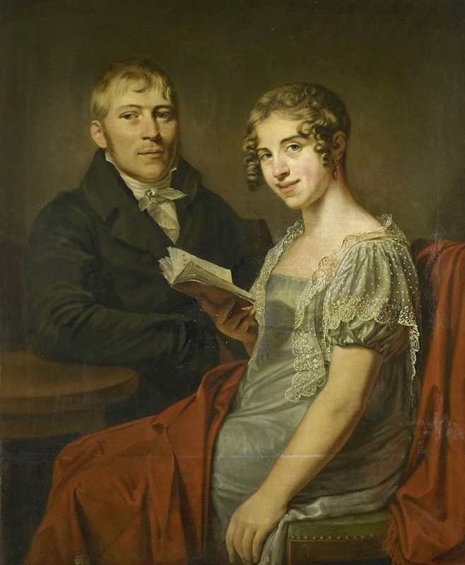 Louis Moritz - Hendrik Arend van den Brink (1783-1852) and his Wife Lucretia Johanna van de Poll (1790-1850)