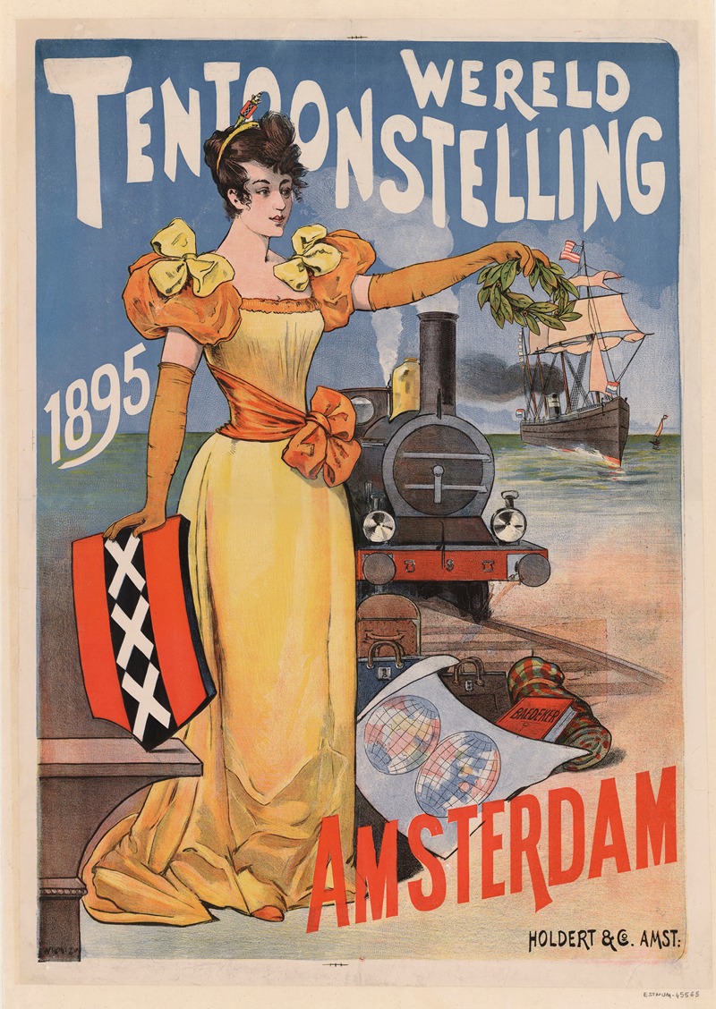 Anonymous - Wereld Tentonnstelling 1895 – Amsterdam