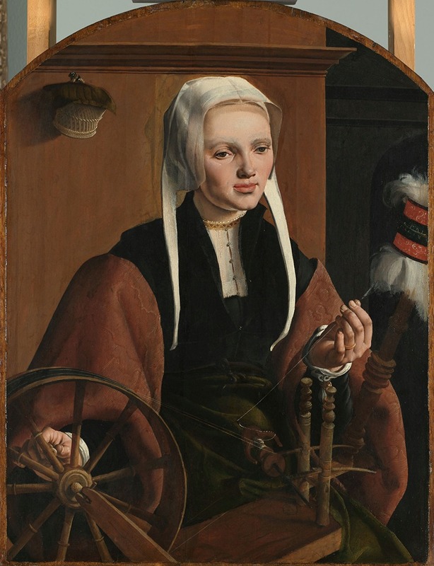 Maarten Van Heemskerck - Portrait of a Woman, possibly Anne Codde