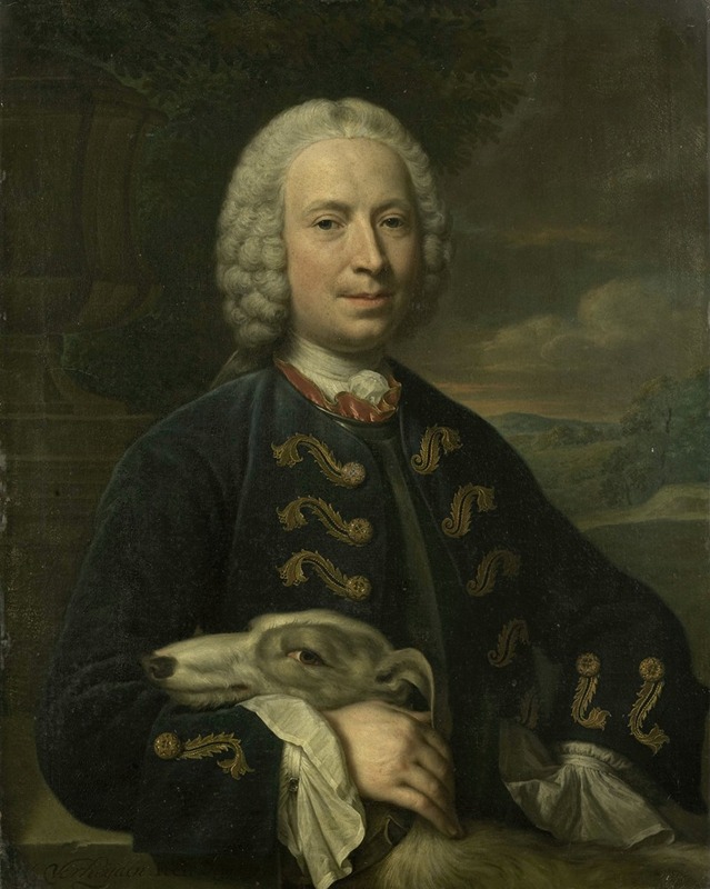 Mattheus Verheyden - Portrait of Coenraad van Heemskerck, Count of the Holy Roman Empire, Lord of Achttienhoven and Den Bosch