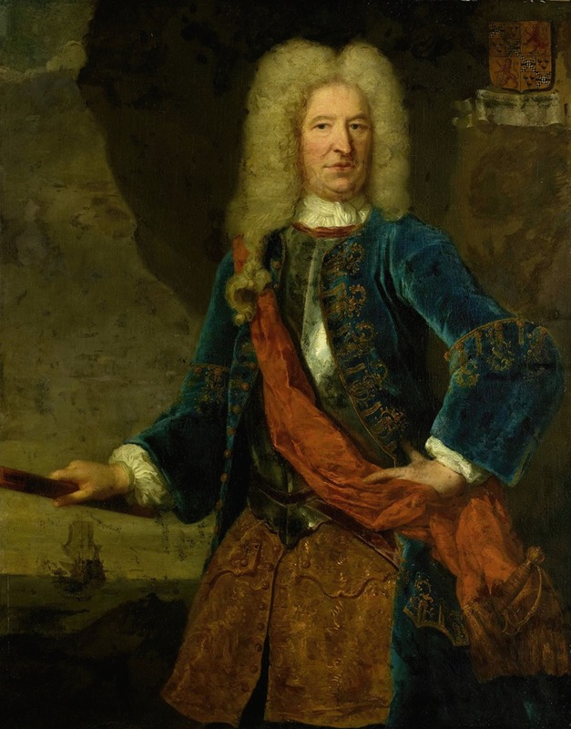 Mattheus Verheyden - Portrait of François van Aerssen, Lord of Sommelsdijk, Vice-Admiral of Holland and West-Friesland