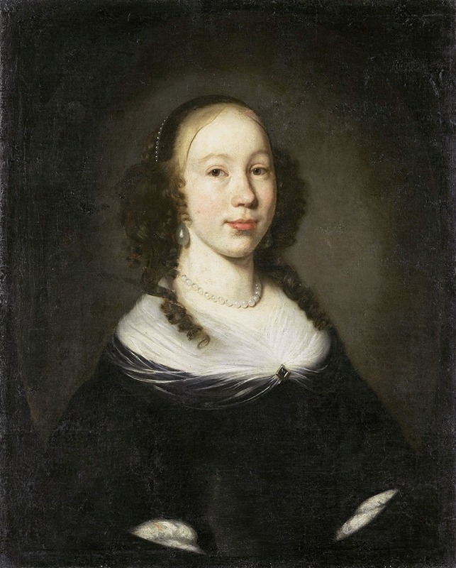 Nicolaes Maes - Portrait of a young Woman
