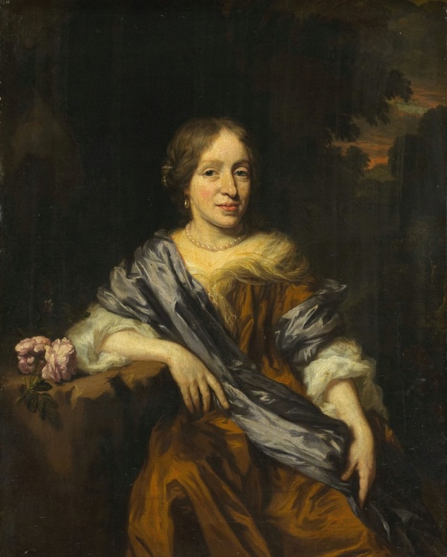 Nicolaes Maes - Portrait of Catharina Pottey, Sister of Willem and Sara Pottey