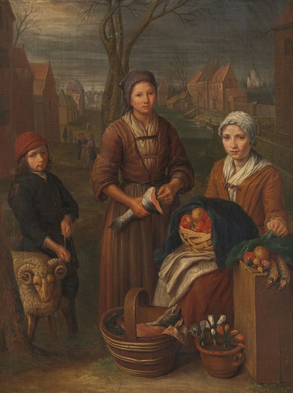 Pieter Snyers - Allegory of the Month of March