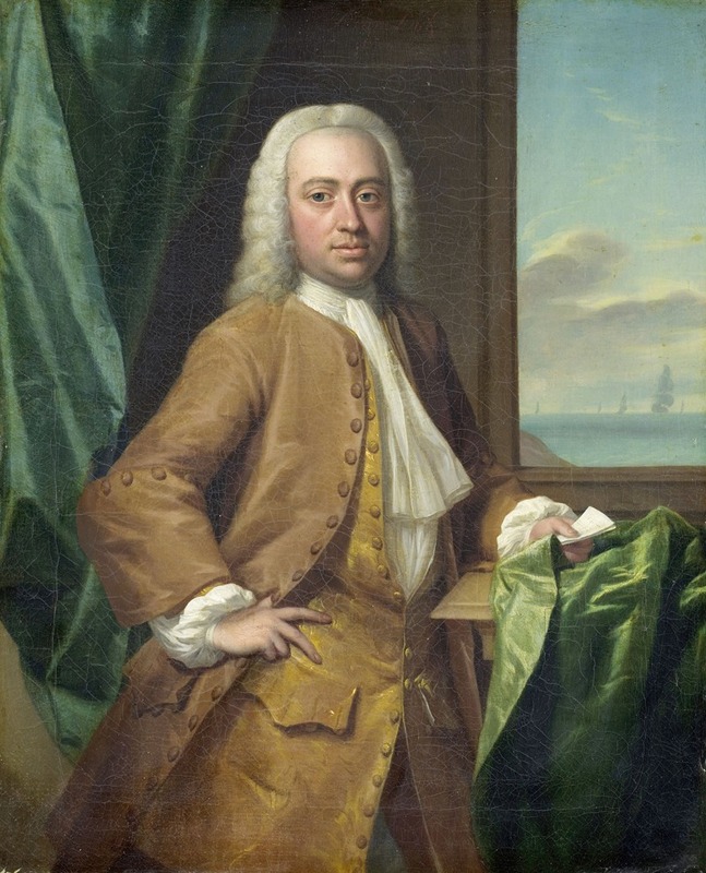 Philip van Dijk - Isaac Parker (1702-55), Merchant of Middelburg