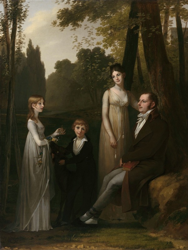 Pierre-Paul Prud'hon - Portrait of Rutger Jan Schimmelpenninck and his Family